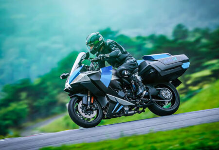 Kawasaki’s Hydrogen-Powered Concept Motorcycle Passes Successful Test