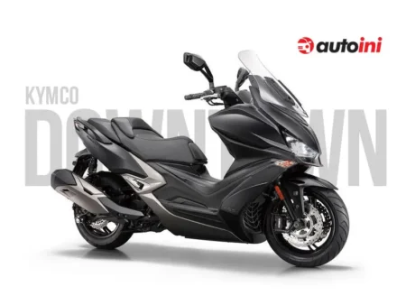 Kymco Downtown 250i maxi scooter side view