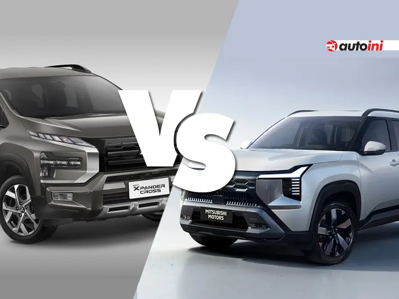 Mitsubishi Destinator vs Xpander Cross side-by-side comparison
