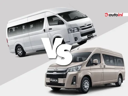 Toyota Hiace Commuter vs Toyota Hiace Premio Comparison Indonesia 2025