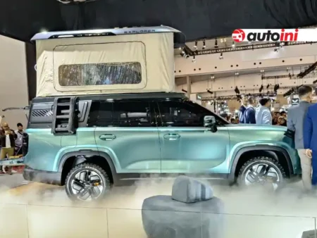 “Chery X Concept at GJAW 2025” — A futuristic 7-seat modular SUV on display