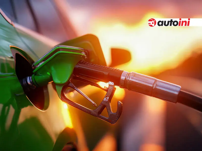 Fuel price board at Indonesian gas station November 2025