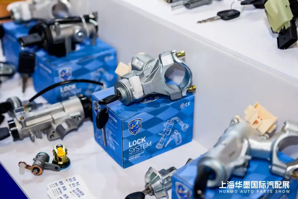 Heavy duty truck parts displayed at APES Shanghai 2026