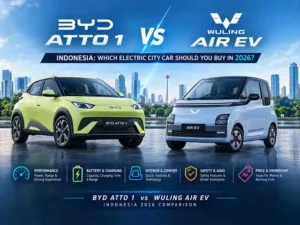 BYD Atto 1 vs Wuling Air EV Indonesia: Price & Specs