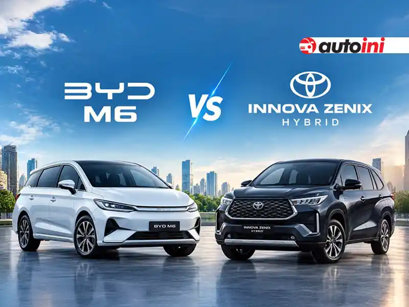 BYD M6 vs Toyota Innova Zenix Hybrid Indonesia BYD M6 vs Toyota Innova Zenix Hybrid comparison in Indonesia