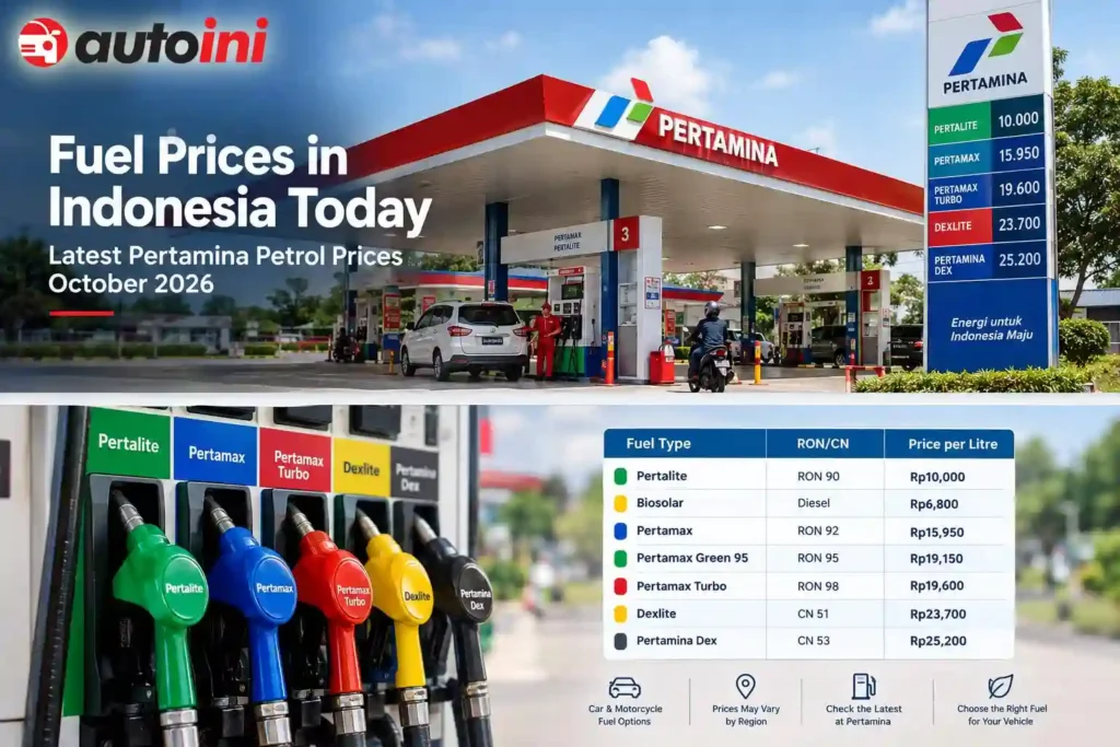 Harga BBM di Indonesia Saat Ini Oktober 2026 Fuel Price in indonesia