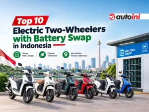 Battery Swap Station for Electric Motorcycles in Jakarta